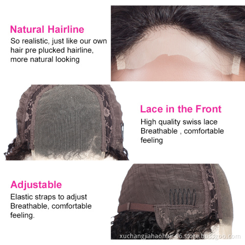 11A hair 4*4 hd transparent swiss lace new deep wave hd full lace wig brazilian hair lace front wigs human hair swiss